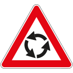 [FAR190027] FAR190027 - Triangolo rifrangente NF 27 ROTATORIA