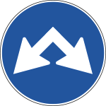 [FAR240083] FAR240083 - Disco rifrangente NF83 PASSAGGI CONSENTITI