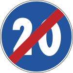 [FAR26008620] FAR26008620 - Disco rifrangente NF 86 FINE LIMITE MINIMO KM 20