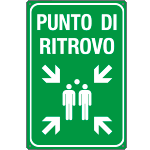 [FAR5668Y] FAR5668Y - Cartello punto di ritrovo