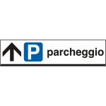[FL6809A] FL6809A - Cartello indicazione PARCHEGGIO avanti