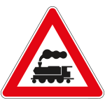 [FLH190009] FLH190009 - Cartello  NF 9 PASSAGGIO LIVELLO SENZA BARRA