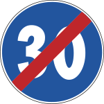 [FLR26008630] FLR26008630 - Cartello  NF 86 FINE LIMITE MINIMO KM 30