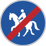 [FLR260095] FLR260095 - Cartello NF 95 FINE PERCORSO RISERVATO QUADRUPEDI