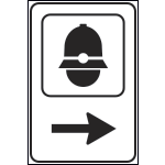 [FLR761284D] FLR761284D - Cartello NF 284 POLIZIA MUNICIPALE DESTRA
