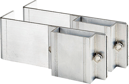 [HSPST1] HSPST1 - coppia staffe standard per scale a gabbia HSP506/HSP508