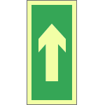 [L9710P] L9710P - Cartello fotoluminescente freccia indicazione
