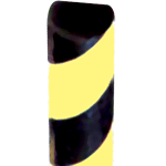 [LPGE430] LPGE430 - Paracolpi tipo C fotoluminescente m 1 gial/nero