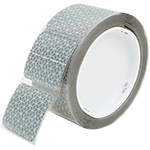 [NSR7076W] NSR7076W - nastro autoadesivo altissima rifrengenza per telonati BIANCO