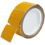 [NSR7076Y] NSR7076Y - nastro autoadesivo altissima rifrengenza per telonati GIALLO