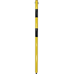 [PAS302] PAS302 - Solo paletto parapedonale Giallo/Nero diametro 30 mm