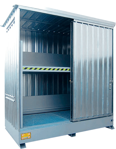 [PSA716A] PSA716A - Modul Container x stoccaggio diretto di fusti su pallet fino 16 fusti