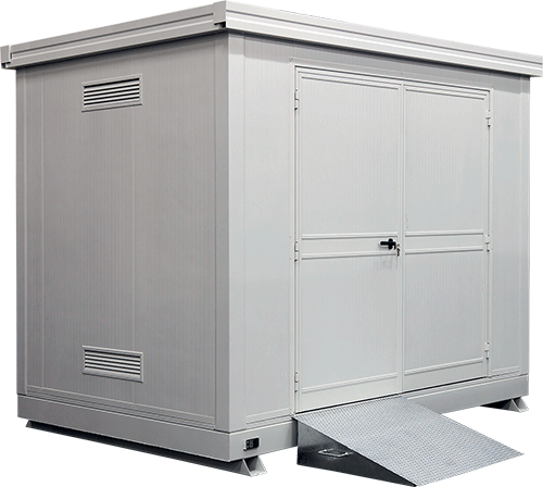 [PSA923T] PSA923T - modul container coibentato dim.3150x2350x2350 h vol.raccolta 1000 lt.