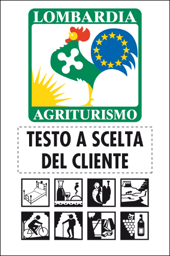 [R5701Z] R5701Z - cartello agriturismo regione lombardia