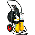 [RSD228] RSD228 - sistema di rifornimento aria carrellato Airpak 1 bombole non comprese