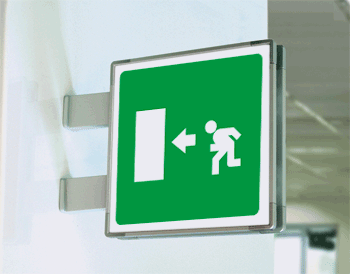 [SEM15154BG] SEM15154BG - segnale alluminio METAL a bandiera bifacciale piu'simbolo 210x210