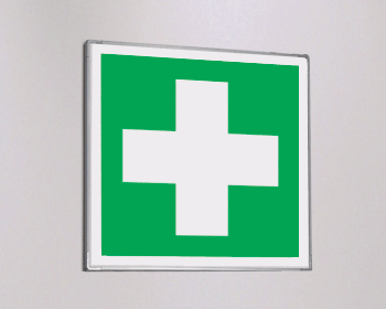 [SEME15101A] SEME15101A - segnaletica all.Metal mono Pronto soccorso EN ISO 7010 E003