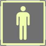 [SEML15642G] SEML15642G - segnale fotoluminescente in alluminio METAL monofacciale 210x210