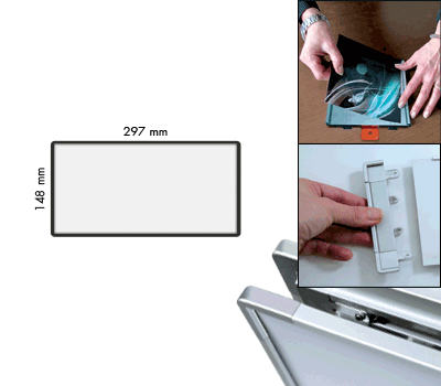 [SEMS1529N] SEMS1529N - segnale alluminio METALSIGN monofacciale colore ANTRACITE
