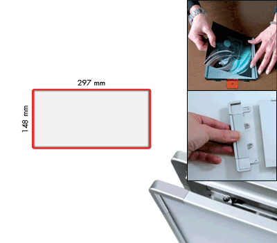 [SEMS1529R] SEMS1529R - segnale alluminio METALSIGN monofacciale colore ROSSO