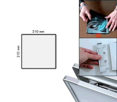 [SEMS2121N] SEMS2121N - segnale alluminio METALSIGN monofacciale colore ANTRACITE