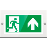 [SEPE715103R] SEPE715103R - targa PLexi monof.uscita emergenza avanti fissaggio a vite EN ISO 7010