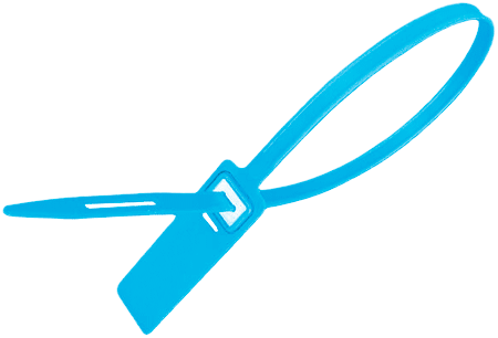 [SGE1122C] SGE1122C - confezione da 1000 sigilli piatti con inserto metallico mm.430 CELESTE