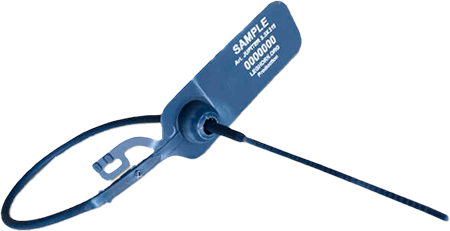 [SGE1130B] SGE1130B - confezione da 1000 sigilli tubolari lunghezza mm.300 colore BLU