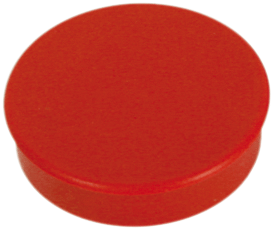 [SMAT35R] SMAT35R - confezione da 8 magneti diametro mm 35 colore ROSSO