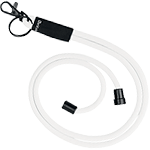 [SMCA311W] SMCA311W - Cordicella tonda universale per portabadge colore bianco