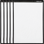[SMCA607] SMCA607 - confezione 5 buste MAGNETICHE removib. e riposiz.colori assortiti f.A4