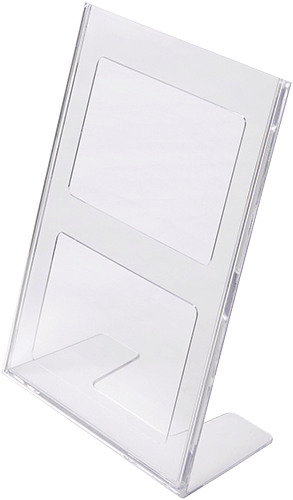 [SMET210] SMET210 - porta fogli da tavolo a "L" formato A4 verticale