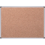 [SMLT98] SMLT98 - cornice in alluminio retro in sughero dimensioni esterne mm 1500x1000