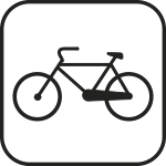 [SR131] SR131 - Etichetta adesiva rifrangente Bicicletta