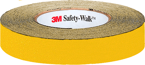 [SWN023] SWN023 - rotolo da m 18,2 antiscivolo Safety Walk giallo h. 25 mm