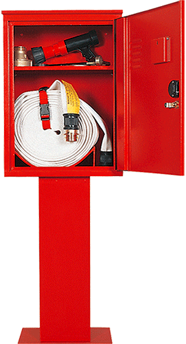 [TEXAS730] TEXAS730 - Cassetta per corredo idranti singol.con piantana