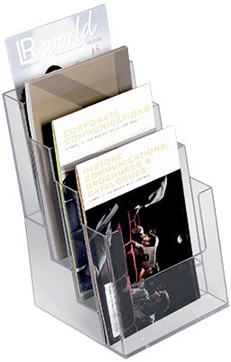 [TKPDM21] TKPDM21 - Portadepliant da banco multiplo f.to A4