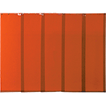 [TLT716] TLT716 - Scatola n.5 strisce per saldatura spessore mm 0,4 colore rosso