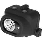 [TNI608] TNI608 - torcia led c/clip per elmetti,lunghezza 53mm Lumen180 Dual Light IP-X7