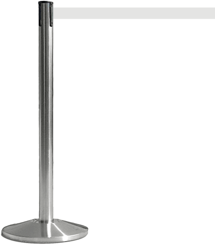 [TSB511W] TSB511W - colonnina SAFE IN modello BASIC acciaio spazzolato nastro BIANCO