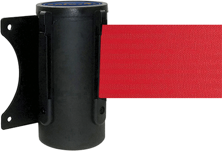 [TST300R] TST300R - testina a muro SAFE IN nera nastro 3 mt ROSSO