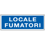[2323] 2323 - Cartello informazione LOCALE FUMATORI