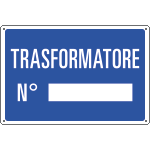 [3149] 3149 - Cartello informazione TRASFORMATORE N.