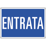 [3151] 3151 - Cartello informazione ENTRATA