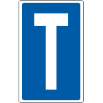 [8677] 8677 - Cartello lettera T per contrassegnare