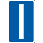 [8919] 8919 - Cartello lettera I per contrassegnare