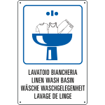 [31214] 31214 - cartello "LAVATOIO BIANCHERIA"