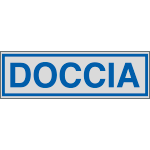 [96665] 96665 - Etichette argento DOCCIA