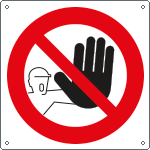 [1312W] 1312W - Cartello divieto di accesso