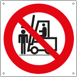 [1327W] 1327W - Cartello divieto sostare sotto le forche